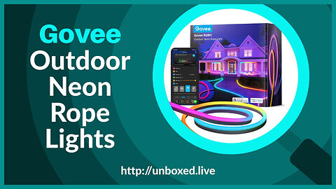 Unveiling the Govee RGBIC Outdoor Neon Rope Light: What's Inside the Box? | PLUGHITZ Live Unboxed