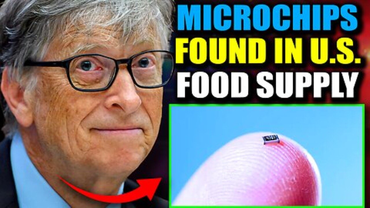 MIcrochips patented by Bill Gates Discovered in Massive everyday Food