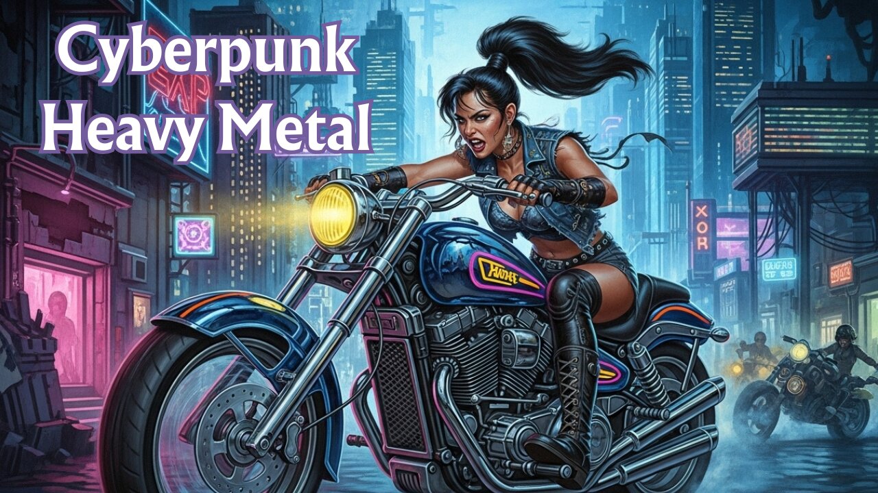 Cyberpunk Heavy Metal: Music Playlist 3