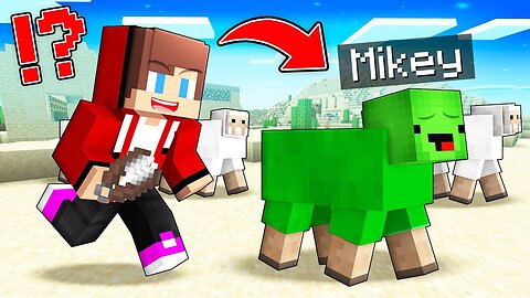 JJ And Mikey Mouse SUPERPOWERS -! JJ Chases Mikey - SHEEP in Minecraft