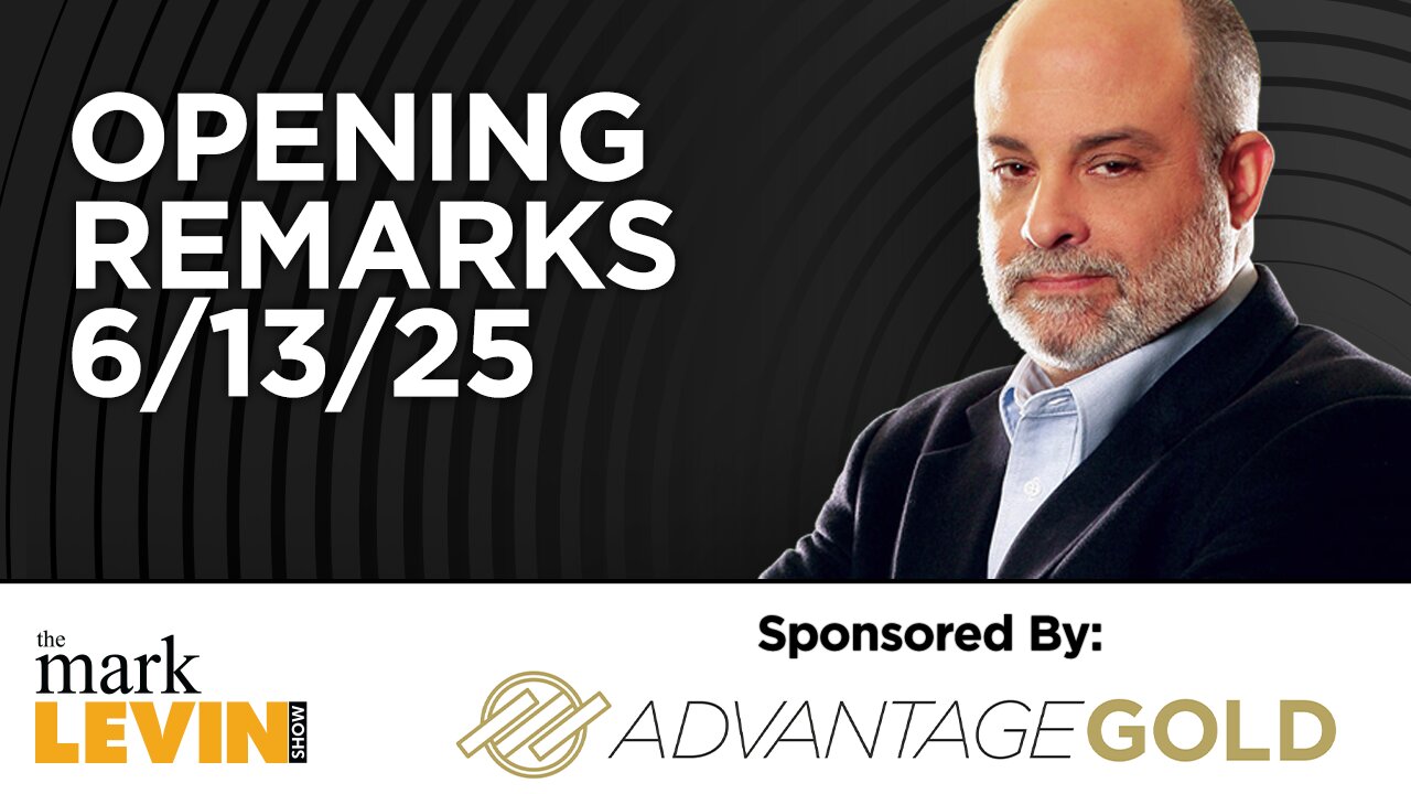 Mark's Opening Remarks - 6/13/25