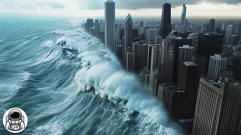 🌊 What If a MEGA TSUNAMI Hit a City? 😱 Shocking Disaster Scenarios!