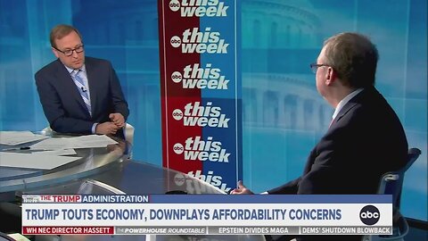 HASSETT: I don't understand where you're going