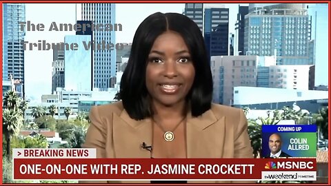 WATCH: Jasmine Crockett Left Fuming on TV after Getting Rocked by Massive Legal Defeat