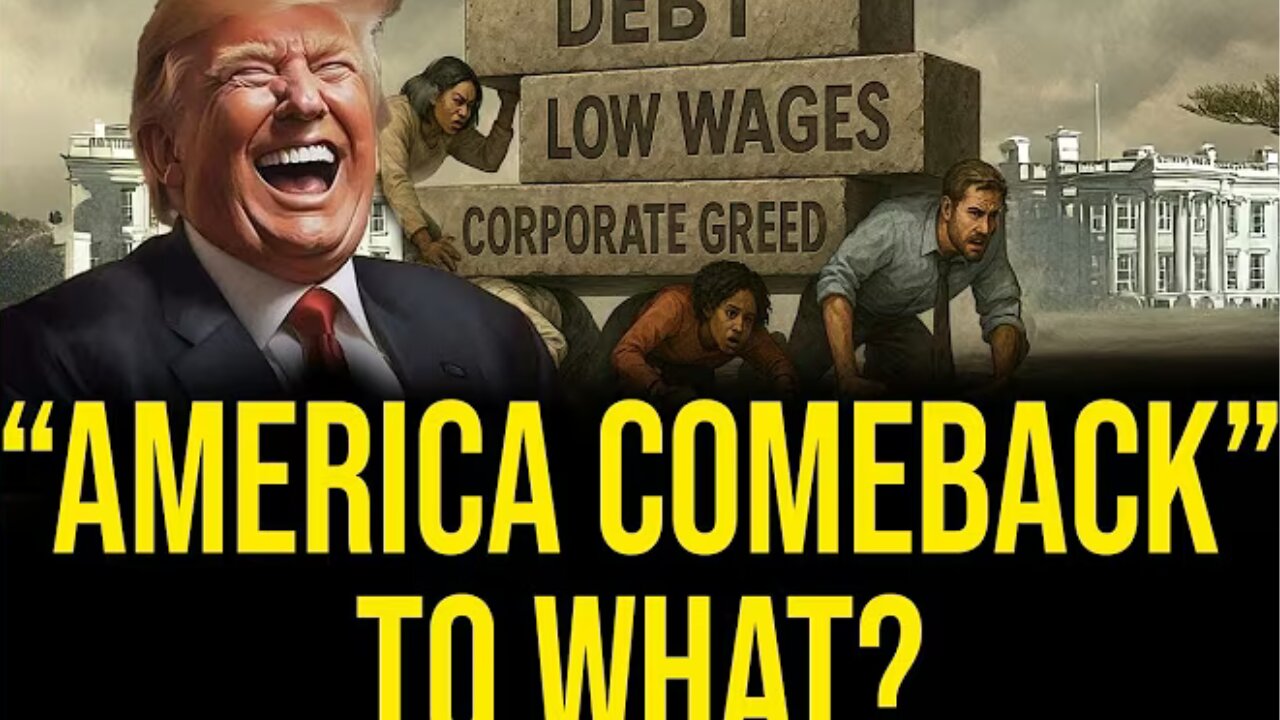 “America's Comeback” Is Nothing but a Con Job
