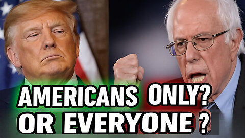 CASH AND BENEFITS FOR AMERICANS VS. AID FOR ALL — TRUMP & SANDERS CLASH OVER ILLEGALS, SNAP