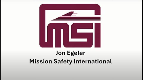 Guest Speaker - Jon Egeler - MSI | Calvary SonRise