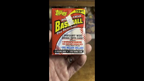 1991 #Topps #junkwax #baseballcards #packopening