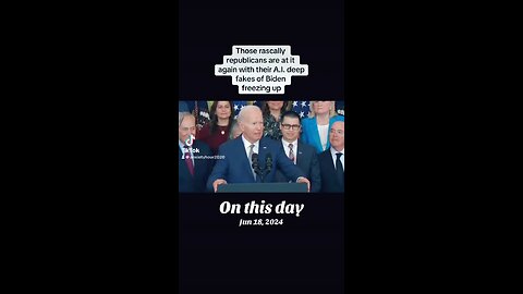 FLASHBACK: Biden losing it
