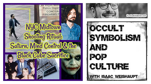 NYC Midtown Shooting Ritual: Saturn, Mind Control, Modeling, Epstein & the Black Cube Sacrifice