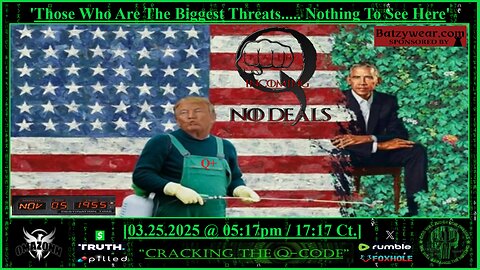"CRACKING THE Q-CODE" ~ 'Those Who Are The Biggest Threats..... Nothing To See Here'