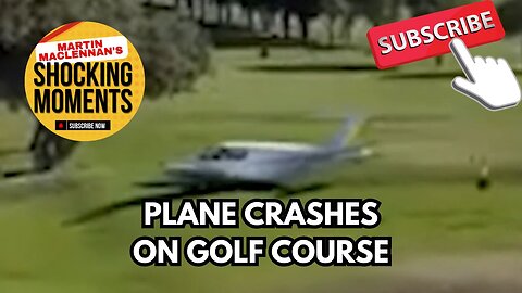 💥🛩️ PILOT CASHES HIS PLANE ON A GOLF COURSE 🛩️💥