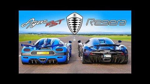 Koenigsegg Regera v Agera RST_ DRAG RACE