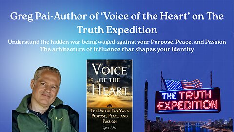 Interview with Greg Pai-Author of 'Voice of the Heart'