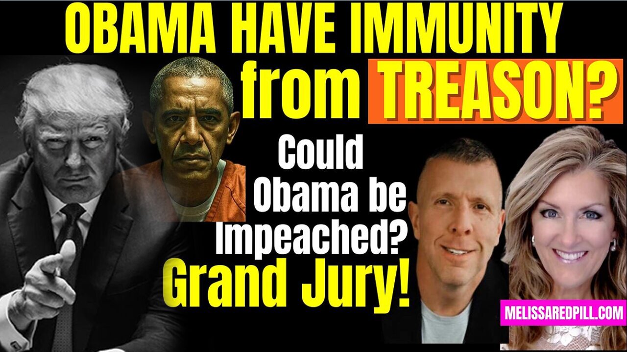 Melissa Redpill Situation Update 08.01.25: "Obama Immunity From TREASON? Impeach?"