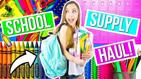 Back To School Supplies Haul!