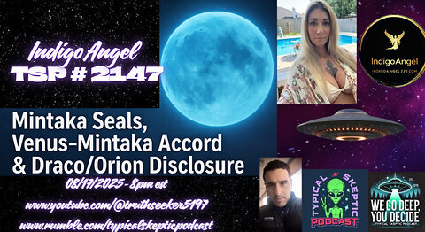 🎙️ TSP #2147 – Indigo Angel | Mintaka Seals, Venus–Mintaka Accord & Draco/Orion Disclosure