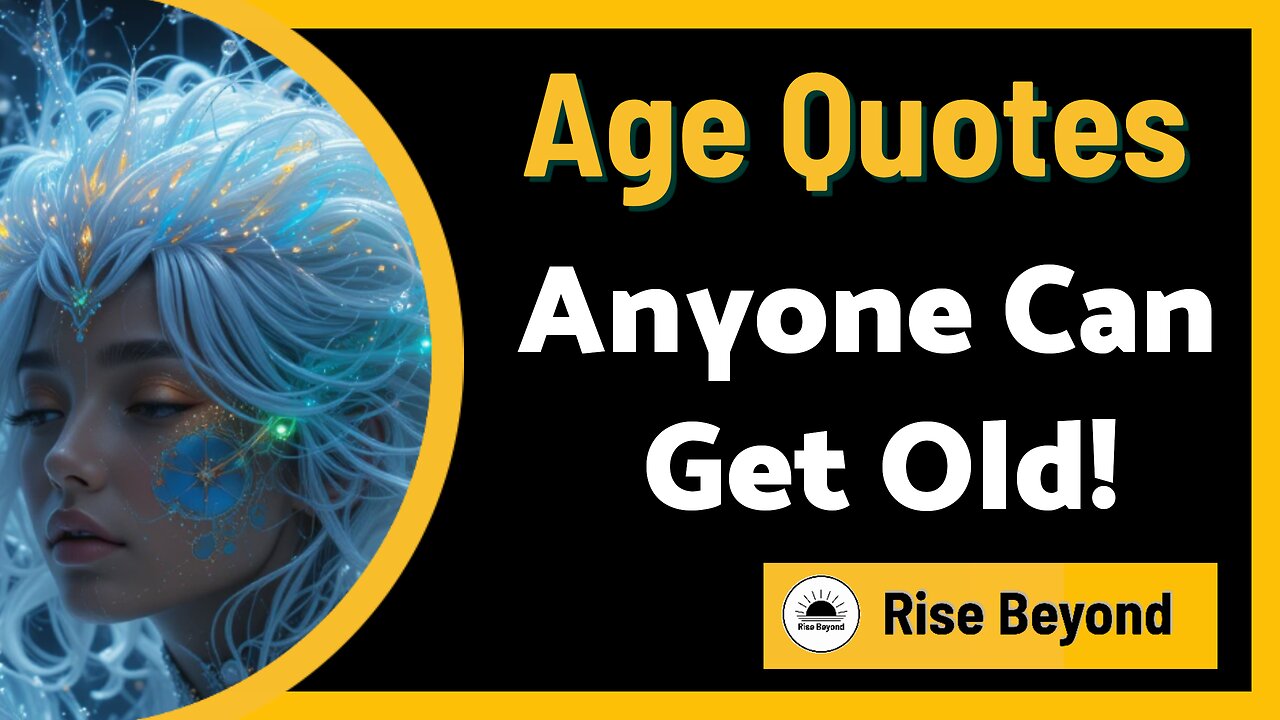 The Truth About Aging No One Tells You | Don Marquis Quote