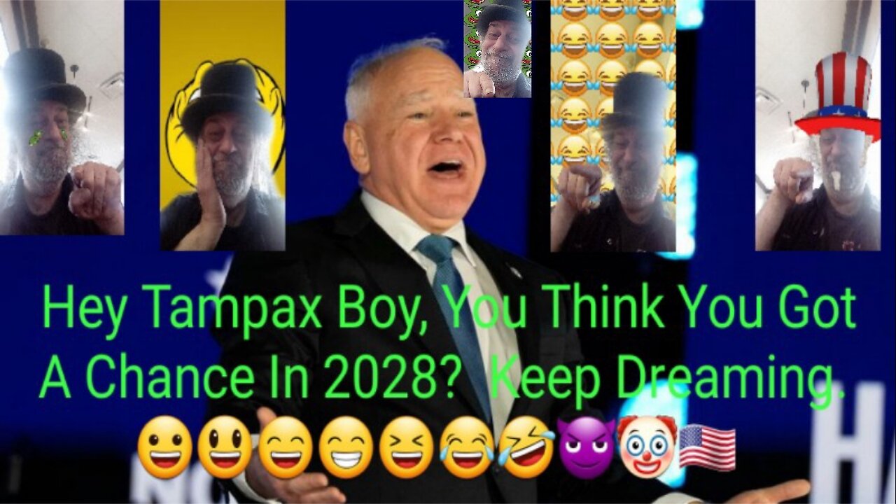 Tim Walz Thinks He Will Win In 2028. πππππππ€£ππ€‘πΊπΈ