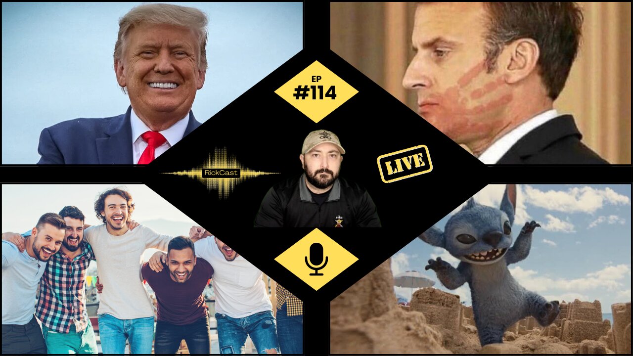 Trump Calls Putin Crazy, Dems Try To Win Back Men, Macron Smacked, Stitch Dominated | EP. 114