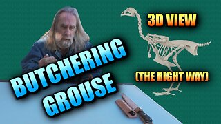 How I Fixed My Grouse Butchery — Traditional Indigenous Method + 3D Anatomy Guide