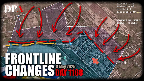 [ Ukraine Frontline Changes ] RUSSIA TAKES THE CHALK QUARRY; Chasiv Yar moved! Flag at Novoolenivka!