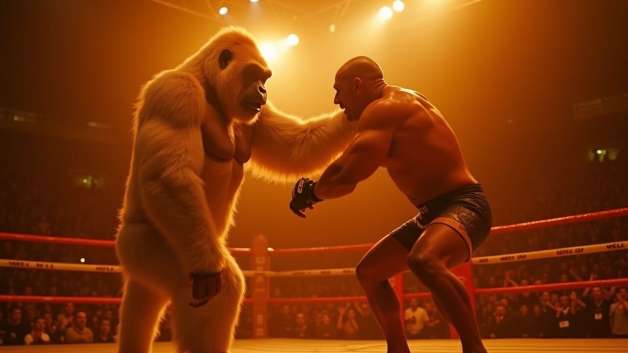 Gorilla vs UFC Fighter