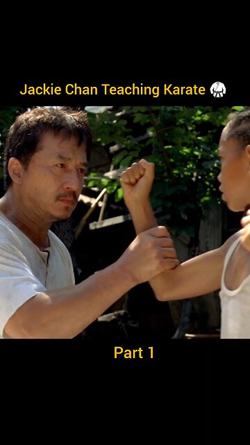 Jackie Chan Teaching Karate 🥋