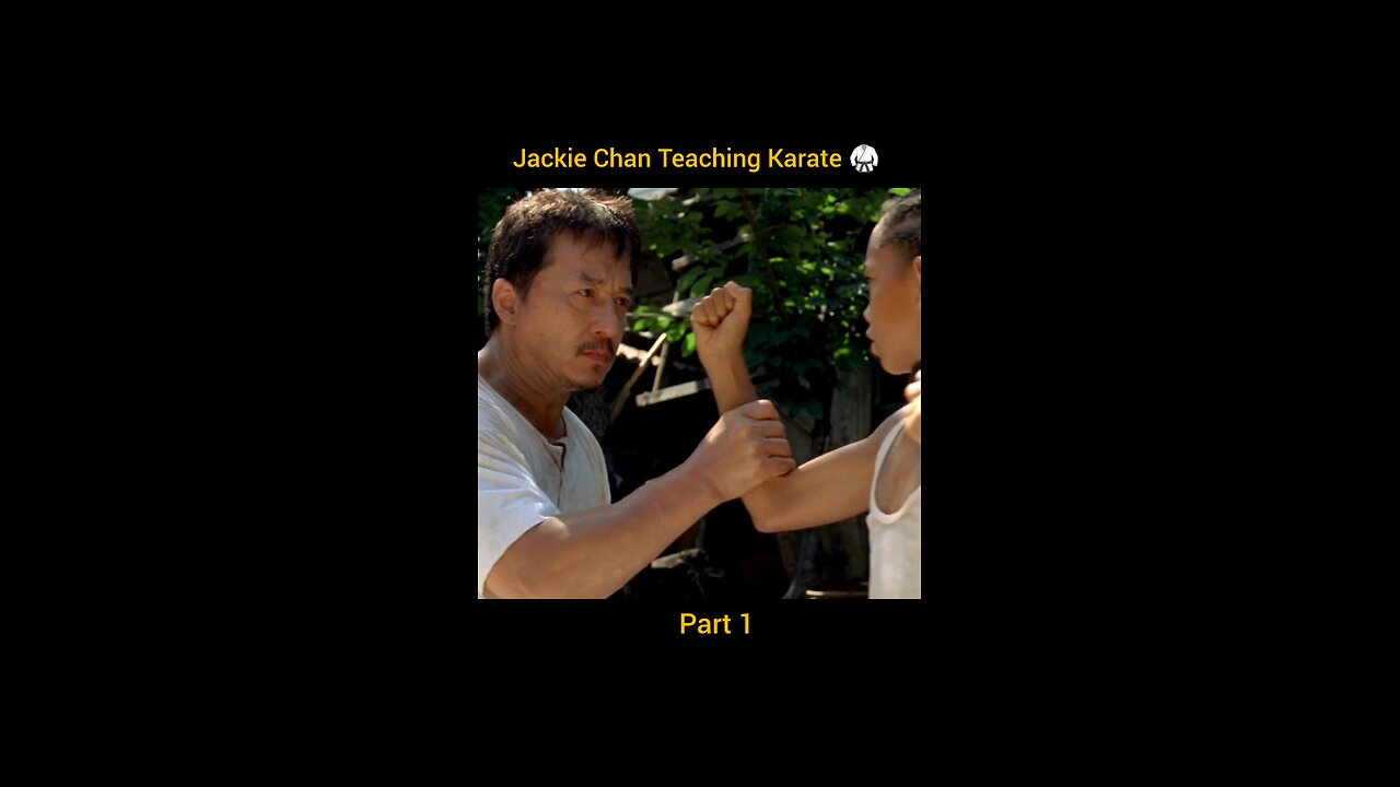 Jackie Chan Teaching Karate 🥋