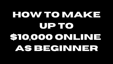 $10,000/Month Online New Shocking training (Click Link Below)