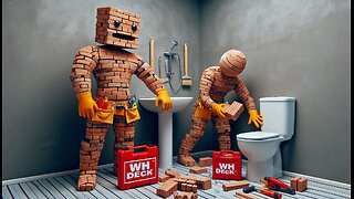 Work time we tile a shower