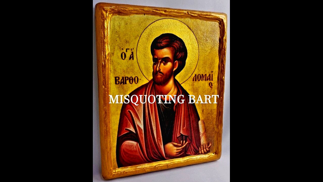 Misquoting Bart