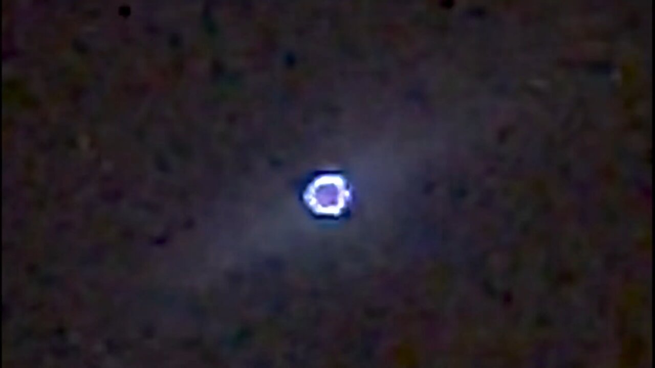 Pulsating UFO Filmed over California