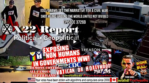 Ep 3729b-[DS]/Obama Set The Narrative For A Civil War,Shot Heard Around The World,United Not Divided