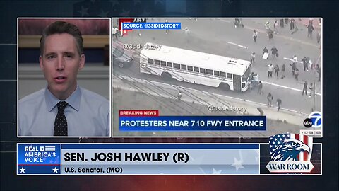 Sen. Hawley: “What’s Happening In LA Is The Culmination Of The Left Wing Mindset Of Open Borders.”
