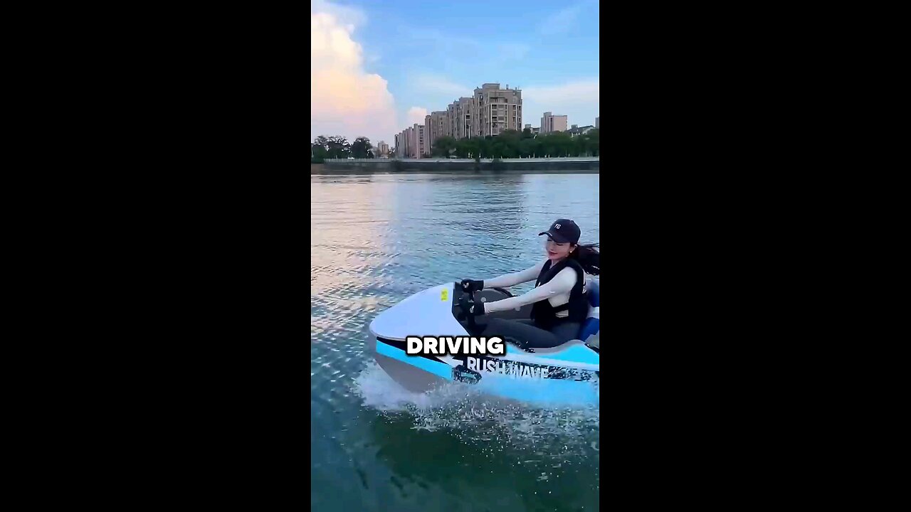 This girl driving the speed boat for the first time #explore #artist #art #talent #artoftheday