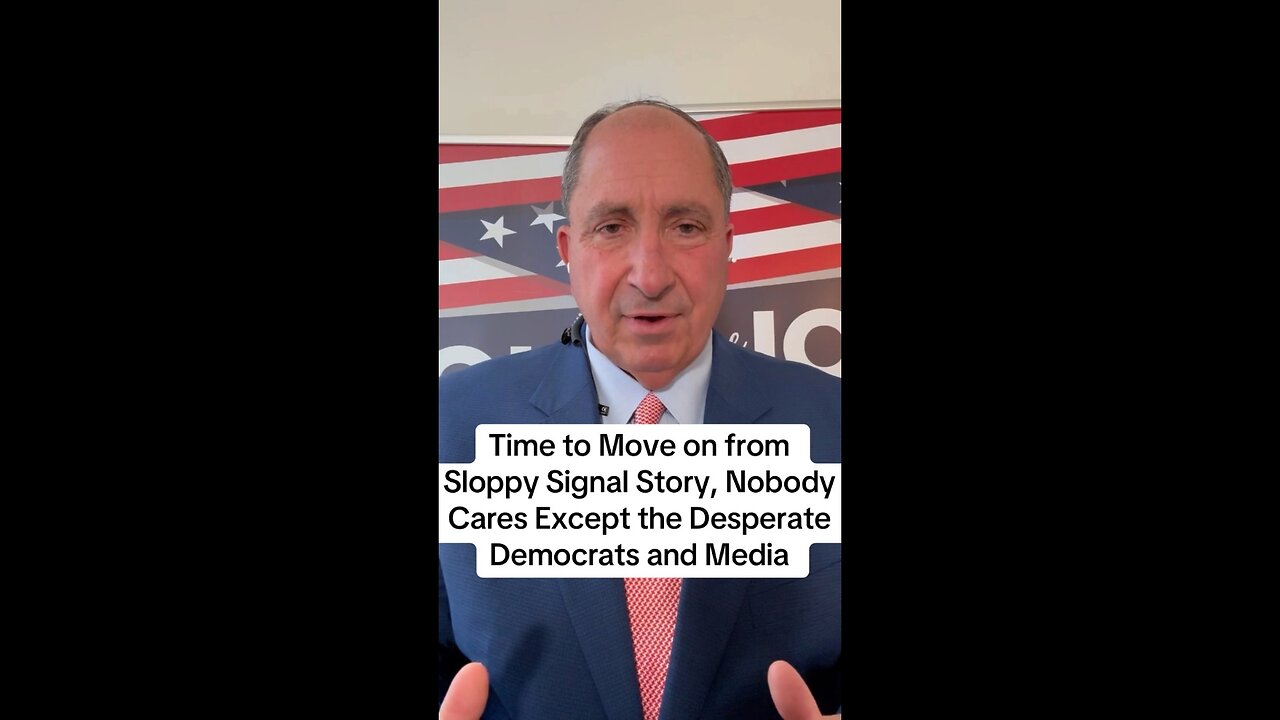 Time to Move on from Sloppy Signal Story, Nobody Cares Except the Desperate Democrats and Media