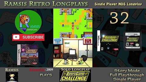 Retro Game Challenge | Nintendo DS Game | 2009 | Guadia Quest | Episode #32 | Retroplay