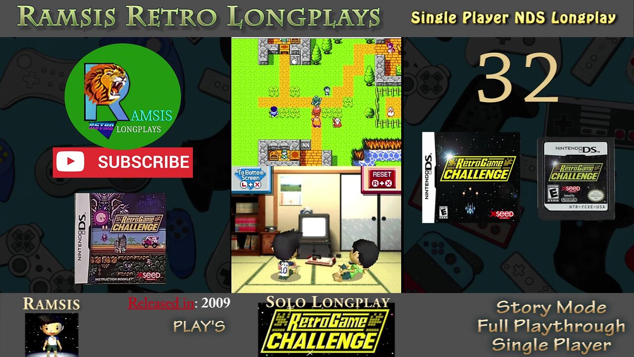 Retro Game Challenge | Nintendo DS Game | 2009 | Guadia Quest | Episode #32 | Retroplay