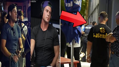 DRUNK Guy Cries Out On Myron, Makes A SCENE, PUNCH A Cop & Then Gets ARRESTED!