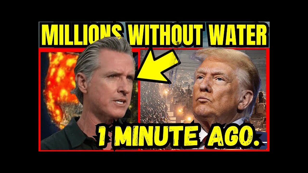 28 MILLION Without Water, Earthquakes Shake, Migrants Go ROGUE—Trump RESPONDS!