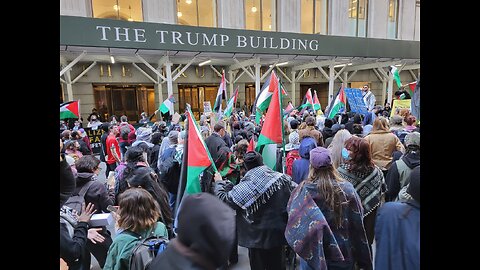 Palestine Gaza Protest New York Manhattan America USA Palestinian Israel Jerusalem Eric Adams