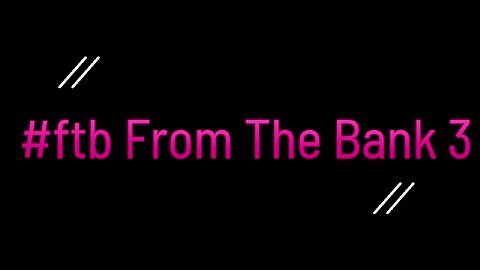 #ftb "From the Bank No. 3 *TOPWATER pt. 1 - Hard Baits " Feat: Plopper 75