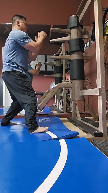 WTD Wooden Dummy Combination 8