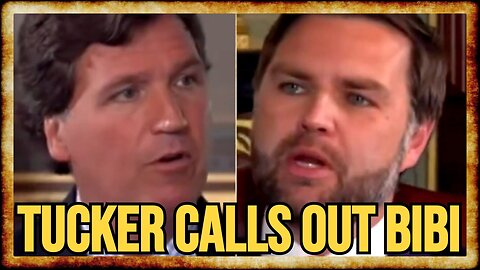 Tucker SLAMS Netanyahu To JD Vance in Kirk Memorial Podcast 