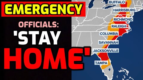 EMERGENCY ⚠️ Police Order "STAY AT HOME" in Multiple States