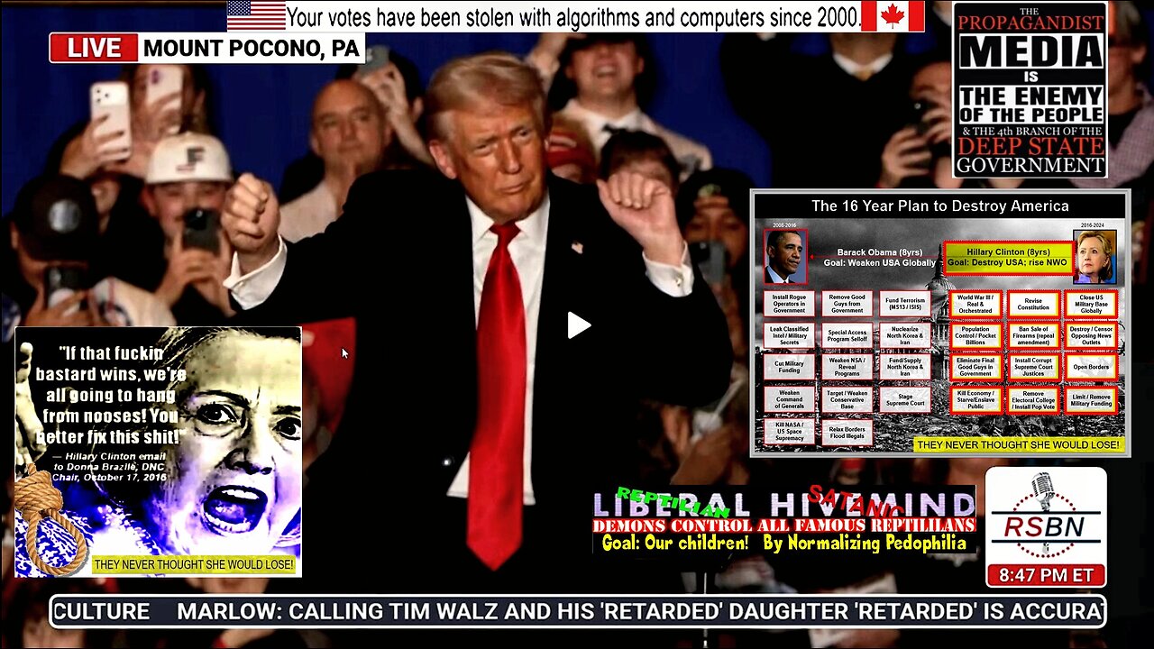 FULL: President Trumps Full Speech at Rally in Mount Pocono, Pennsylvania. - 12/9/2025