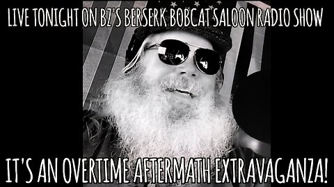 BZ's Saloon, 08.09.25: A Bonus Saturday Night Edition