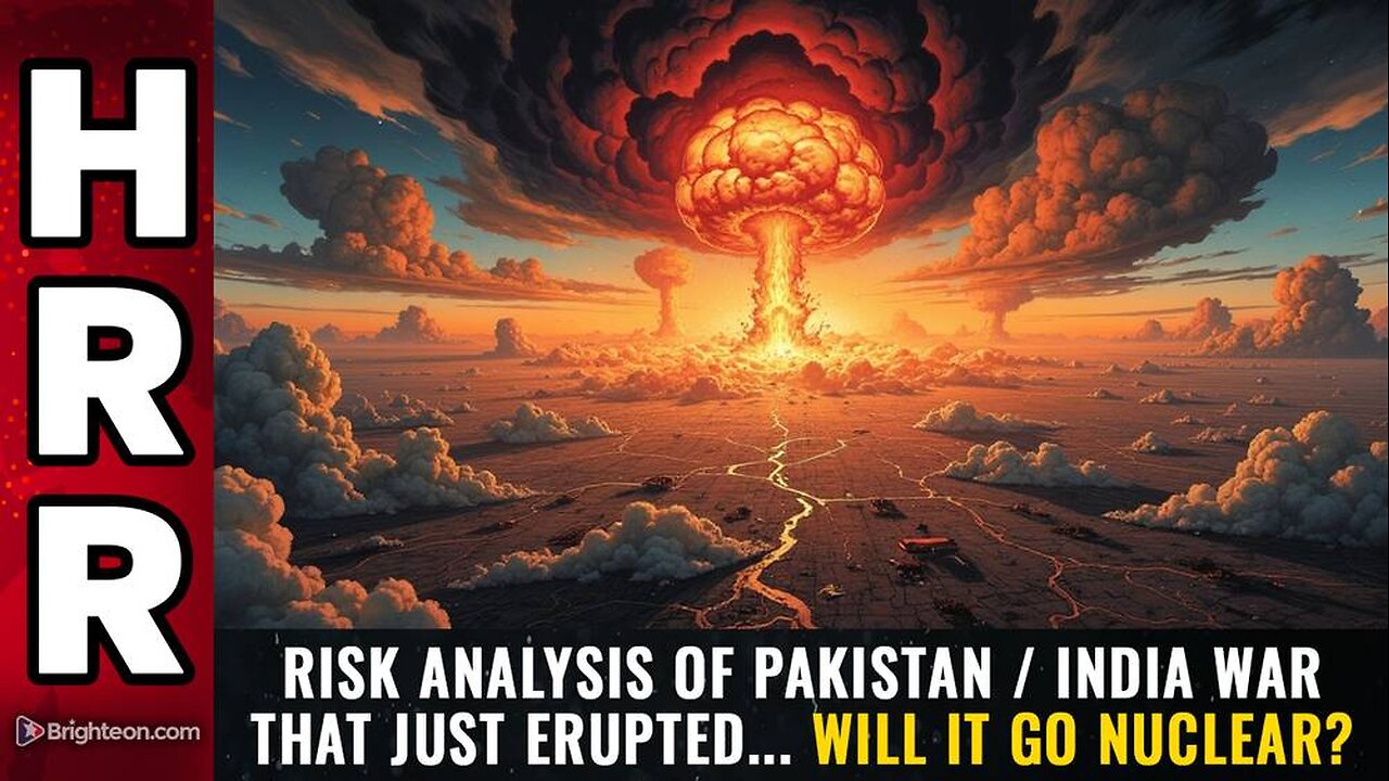 RISK ANALYSIS of Pakistan India war that just erupted... will it go NUCLEAR