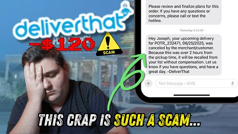 I Got Scammed on DeliverThat, Here's What Happened...
